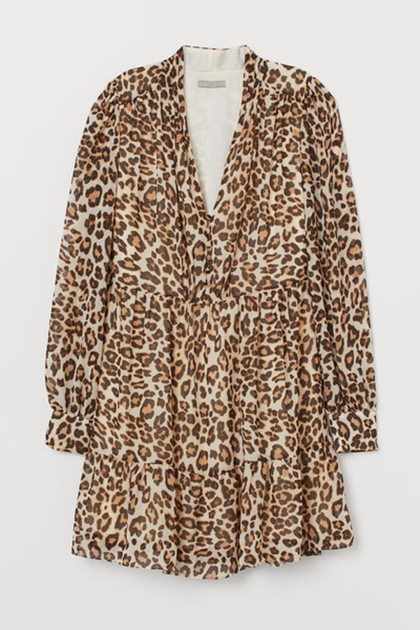 Puff-sleeved dress from H&M