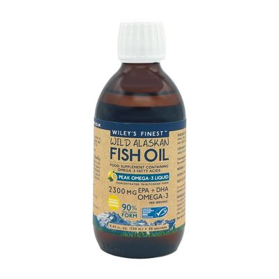Wild Alaskan Fish Oil from Wiley's Finest