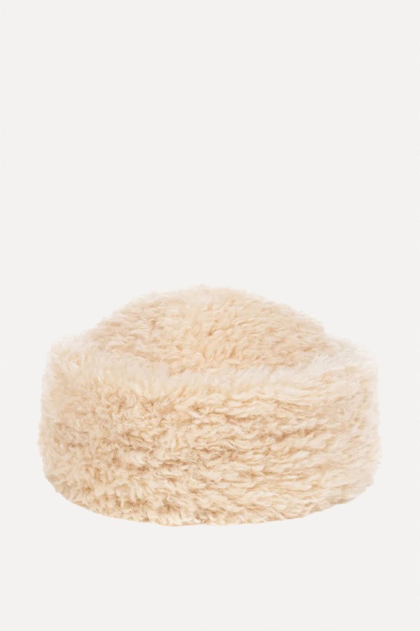 Faux Sheepskin Sherpa Hat from Helen Moore 