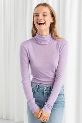 Fitted Wool Turtleneck Jumper from & Other Stories