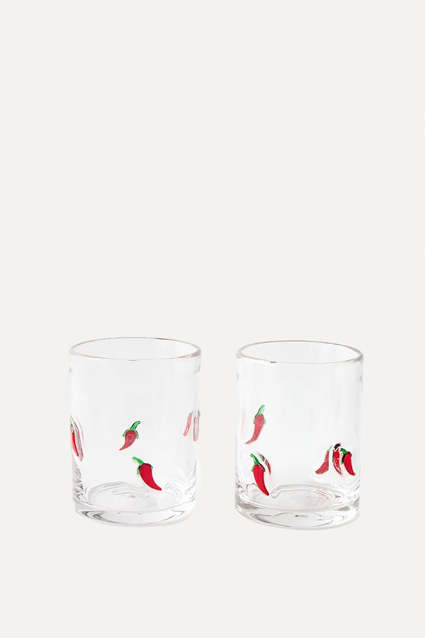 Set Of 2 Spicy Margarita Tumblers from Oliver Bonas