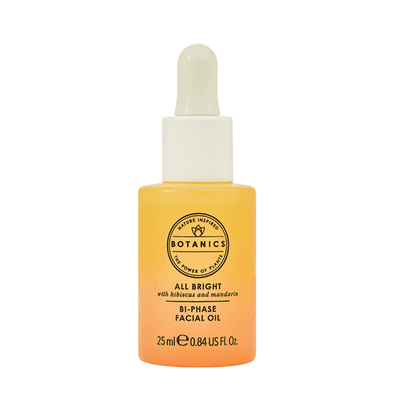 All Bright Bi-Phase Glow Facial Oil With Natural AHAs & Vitamin C from Botanics