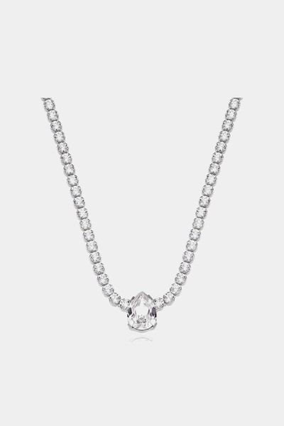 Silver Cubic Zirconia Collarette from Beaverbrooks