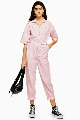 Side Tab Utility Boiler Suit from Topshop