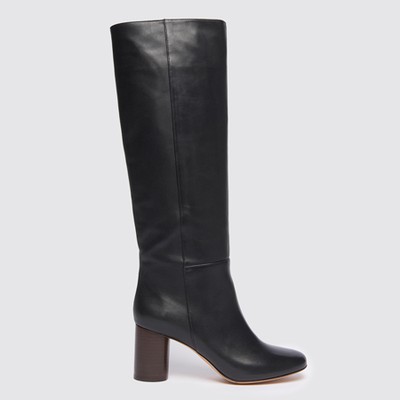 Round-Toe High Boots from Sandro