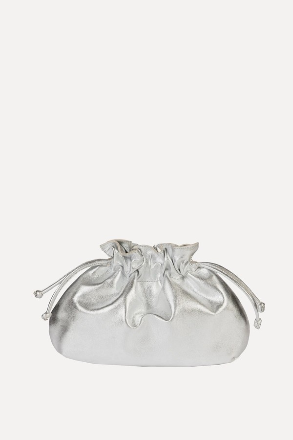 Puffball Leather Clutch from Penelope Chilvers