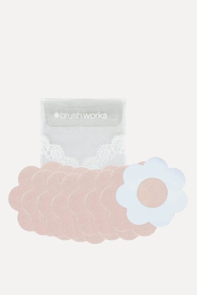 Satin Petal Nipple Covers from Brushworks