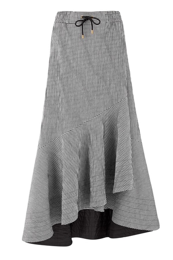 Gingham Track Skirt from ME & EM