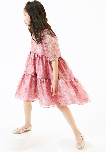 Printed Organza Dress  from Next