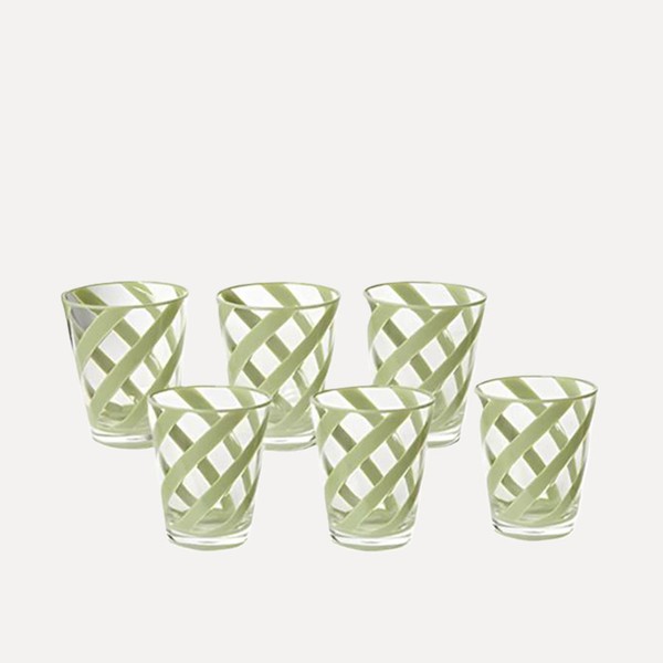 Set Of 6 Poolside Gossip Acrylic Tumblers from Casa By Josephine Jenno