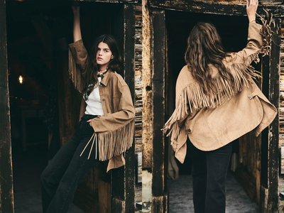 Fringe Out Vegan Suede Jacket from Free People