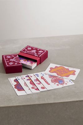 Haas Brothers Velvet Box & Jumbo Playing Cards from L'Objet