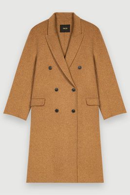 Double-Faced Marl Coat from Maje Paris