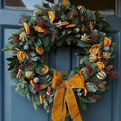 Dried Citrus Christmas Wreath from Flowerbx