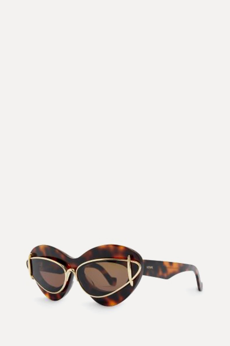 Cateye Double Frame Sunglasses from Loewe