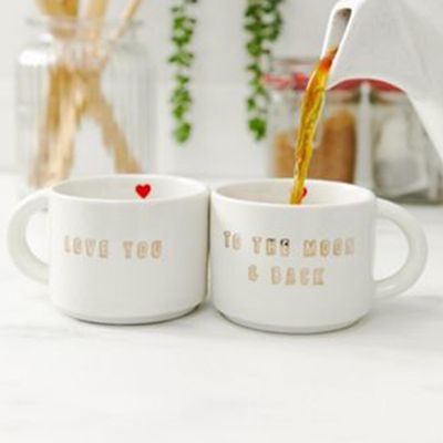 Love You To The Moon & Back Mugs from Sass & Belle Valentines