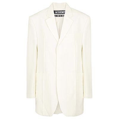 La Veste Dhomme Ivory Blazer from Jacquemus