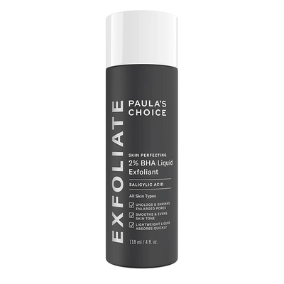 Skin Perfecting 2% BHA Liquid Exfoliant from Paula’s Choice 