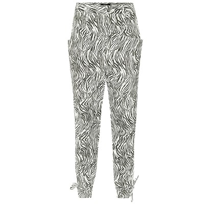 Badeloisa Zebra-Print Leather Pants from Isabel Marant