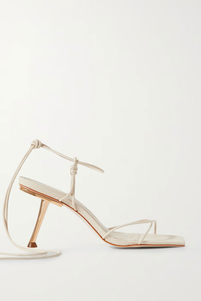 Sanam Knotted Leather Sandals from Cult Gaia 