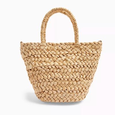 Rhodes Mini Straw Weave Tote Bag