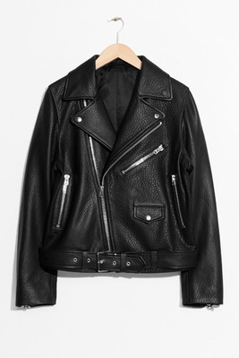 Leather Biker Jacket from & Other Stories