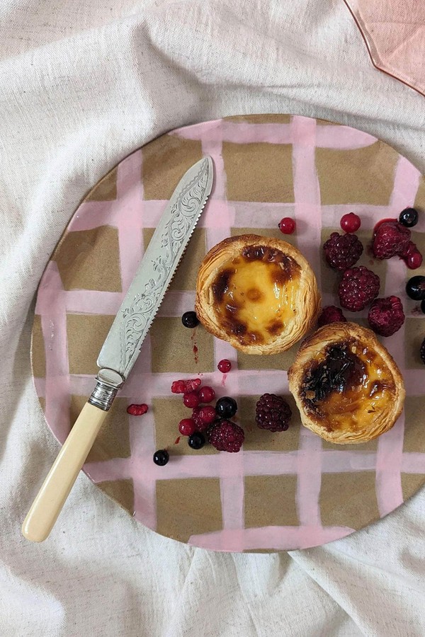 Gingham Serving Platter from Rosie Gore