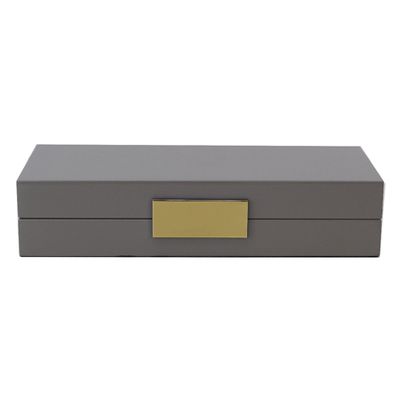 Chiffon Lacquer Box With Gold