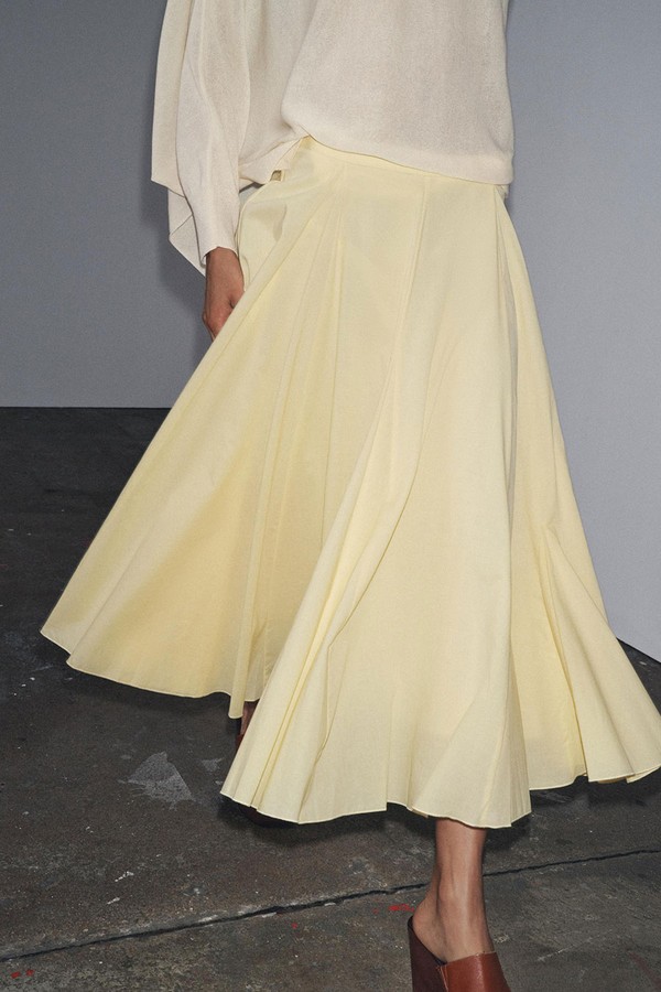 ZW Collection Flared Midi Skirt from Zara