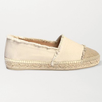 Kampala Frayed Canvas Espadrilles from Castañer