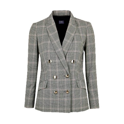 Checked Blazer