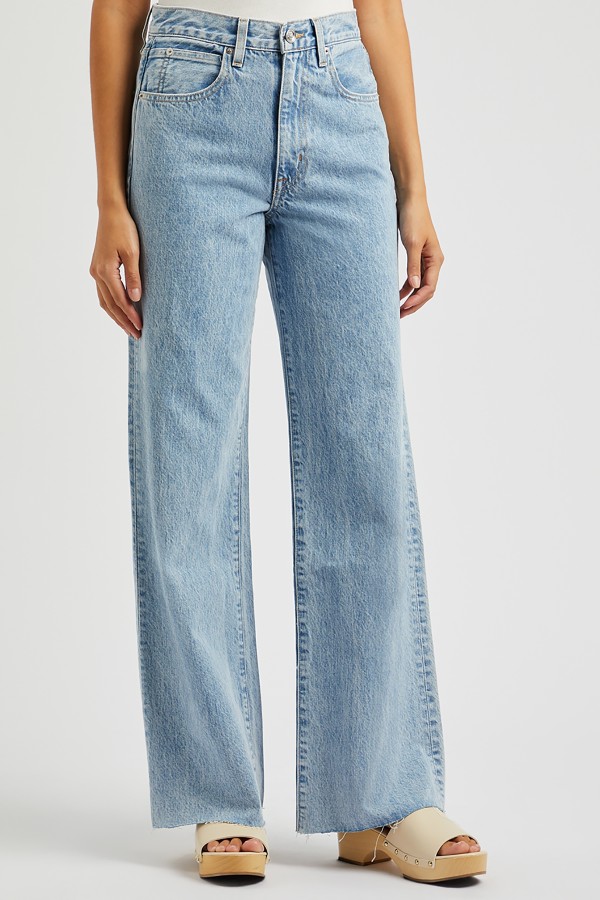 Grace Blue Wide-Leg Jeans from SLVRLAKE