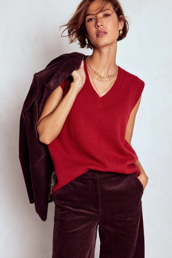 Marion Merino V-Neck Tank