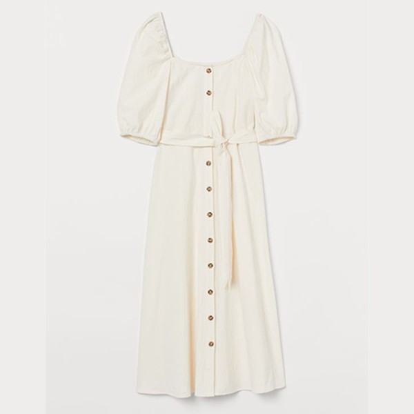 Cotton Crêpe Dress from H&M