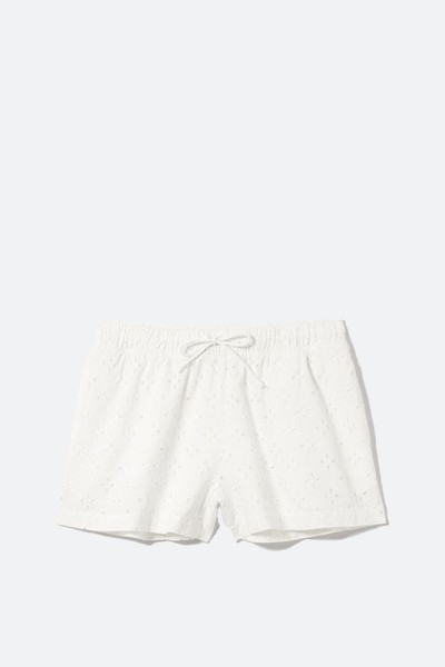 Mini Broderie Anglaise Cotton Shorts from MONKI