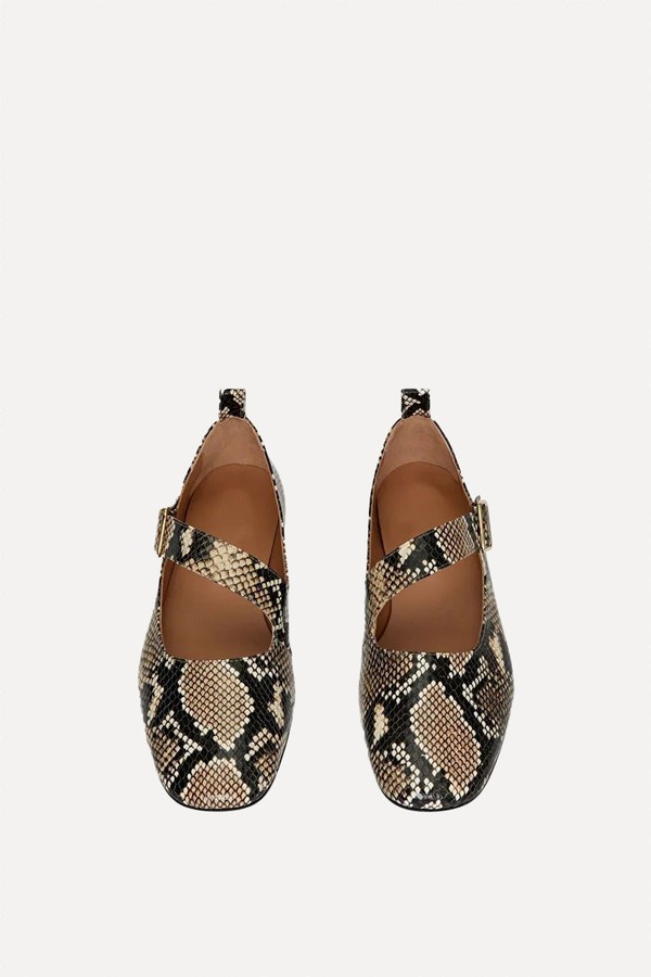 Leather Mary Jane Flats from ARKET