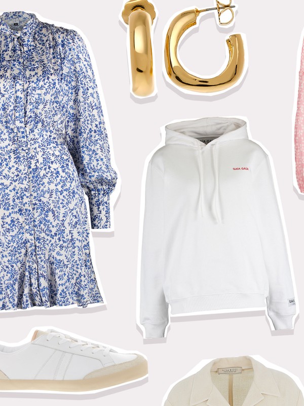 Pink Marl Classic Hoodie - TK Maxx UK