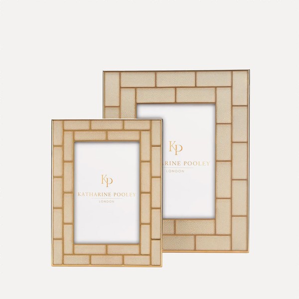 Block Shagreen Photograph Frame from Katharine Pooley