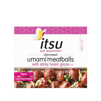Plant Based Umami Meatballs With Sticky Hoisin Glaze from itsu