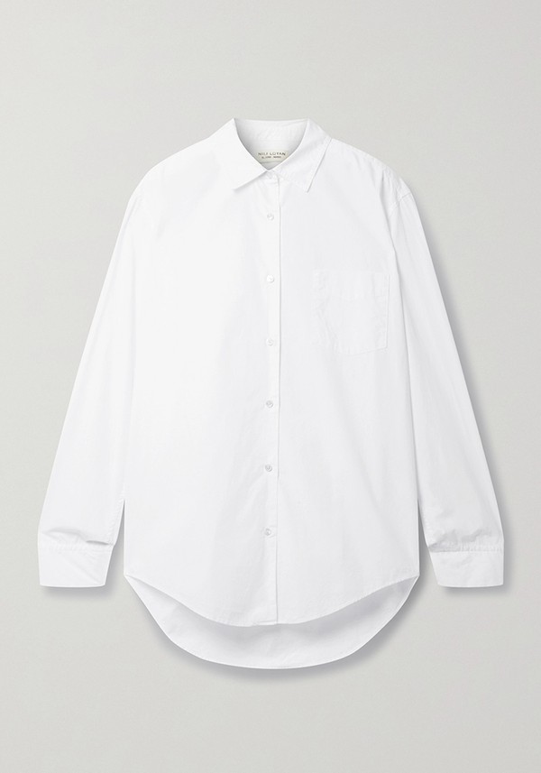 Kristen Cotton-Poplin Shirt  from Nili Lotan 