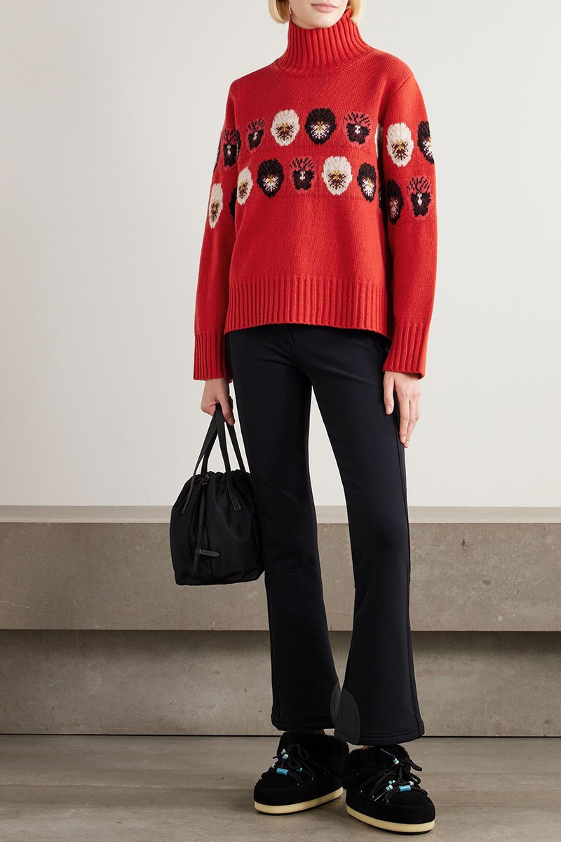 Jacquard-Knit Wool-Blend Turtleneck Sweater from We Norwegians + Markarian