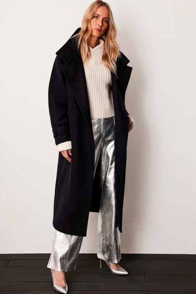 Funnel Neck Coat