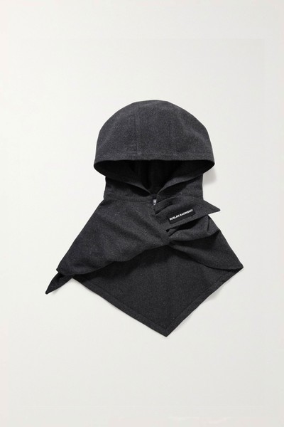 Hooded Wool-Blend Felt Scarf from Ruslan Baginskiy