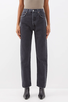 90s Pinch High-Rise Straight-Leg Jeans from Agolde