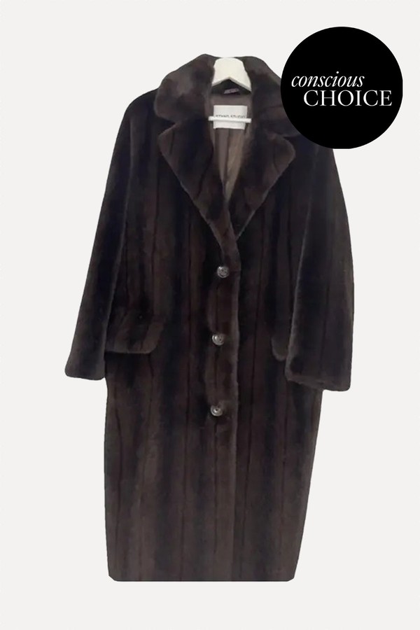 Faux Fur Coat from Stand Studio