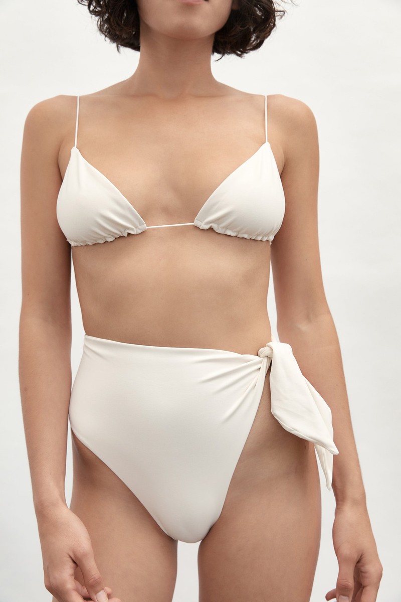 Asymmetrical Tie Bottom from Ziah