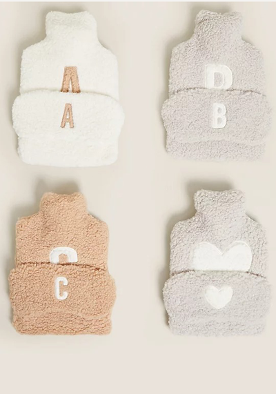 Alphabet Hot Water Bottle & Mask Gift Set from Marks & Spencer