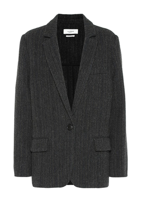 Charly Herringbone Wool Jacket from Isabel Marant