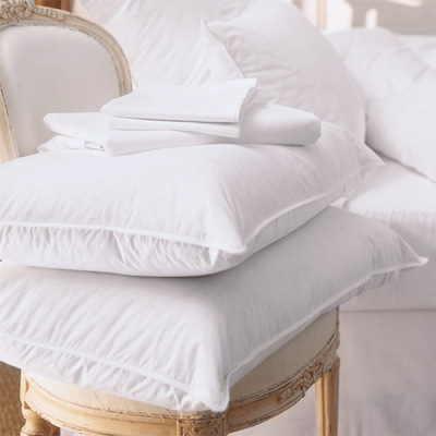 Goose & Feather Down Pillows from Cologne & Cotton