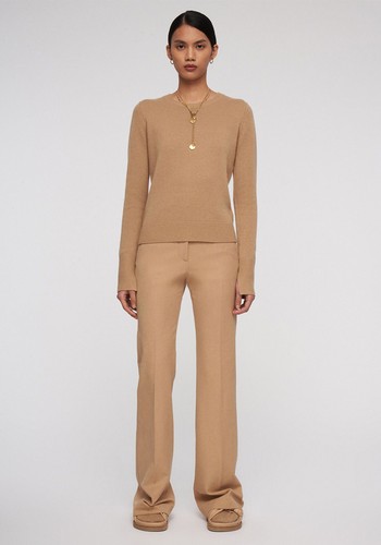 Melange Gabardine Stretch Tafira Trousers